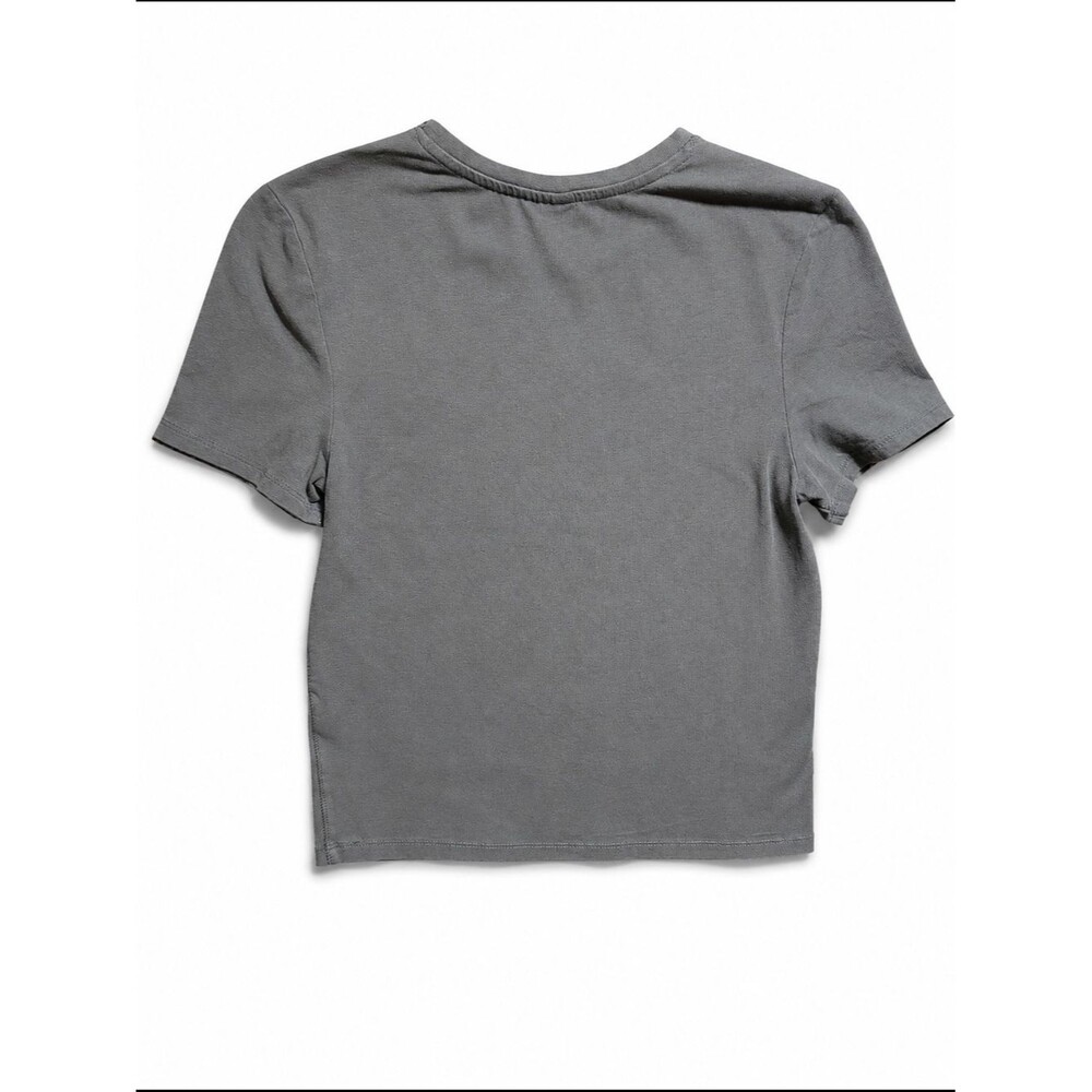 CLEARANCE! Divided by H&M Gray Ribbed Crew Neck Tee - Picture 3 of 4